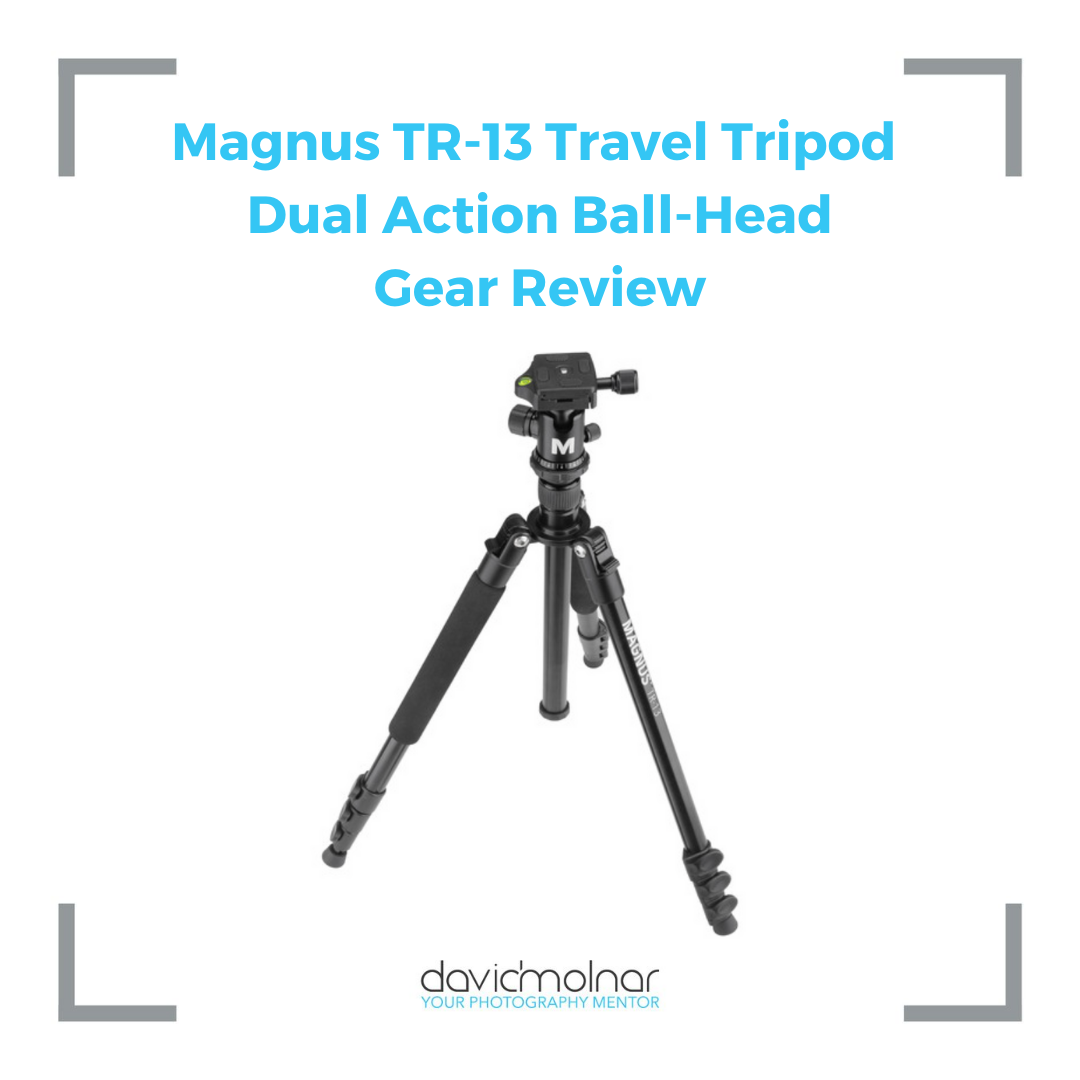 Magnus TR-13 Travel Tripod with Dual-Action Ball Head – David