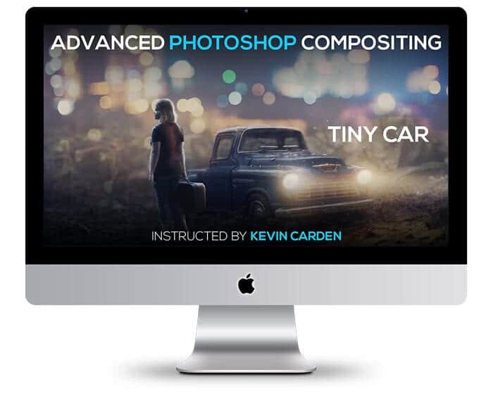 Advanced Photoshop Compositing: Tiny Car